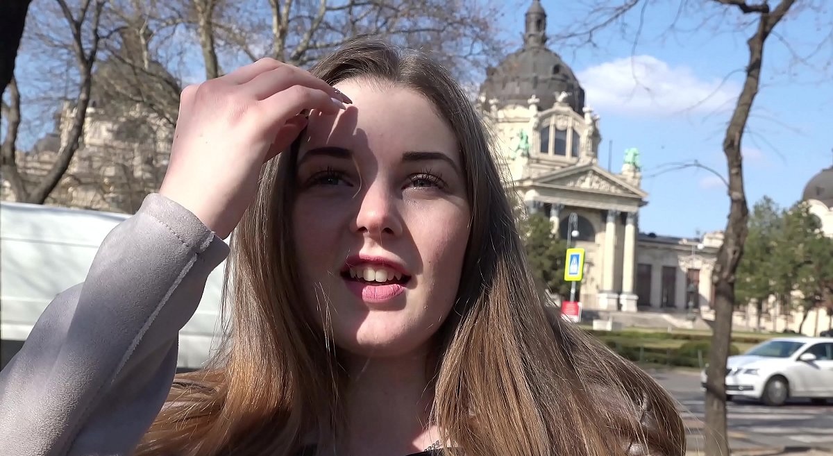 German Amateur Lucie Takes A Heavy Pounding After A Wild Street Pickup
