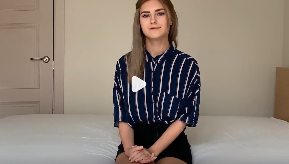 Shy Russian Teen With Big Natural Tits Takes A Hardcore Pounding In Her First Audition